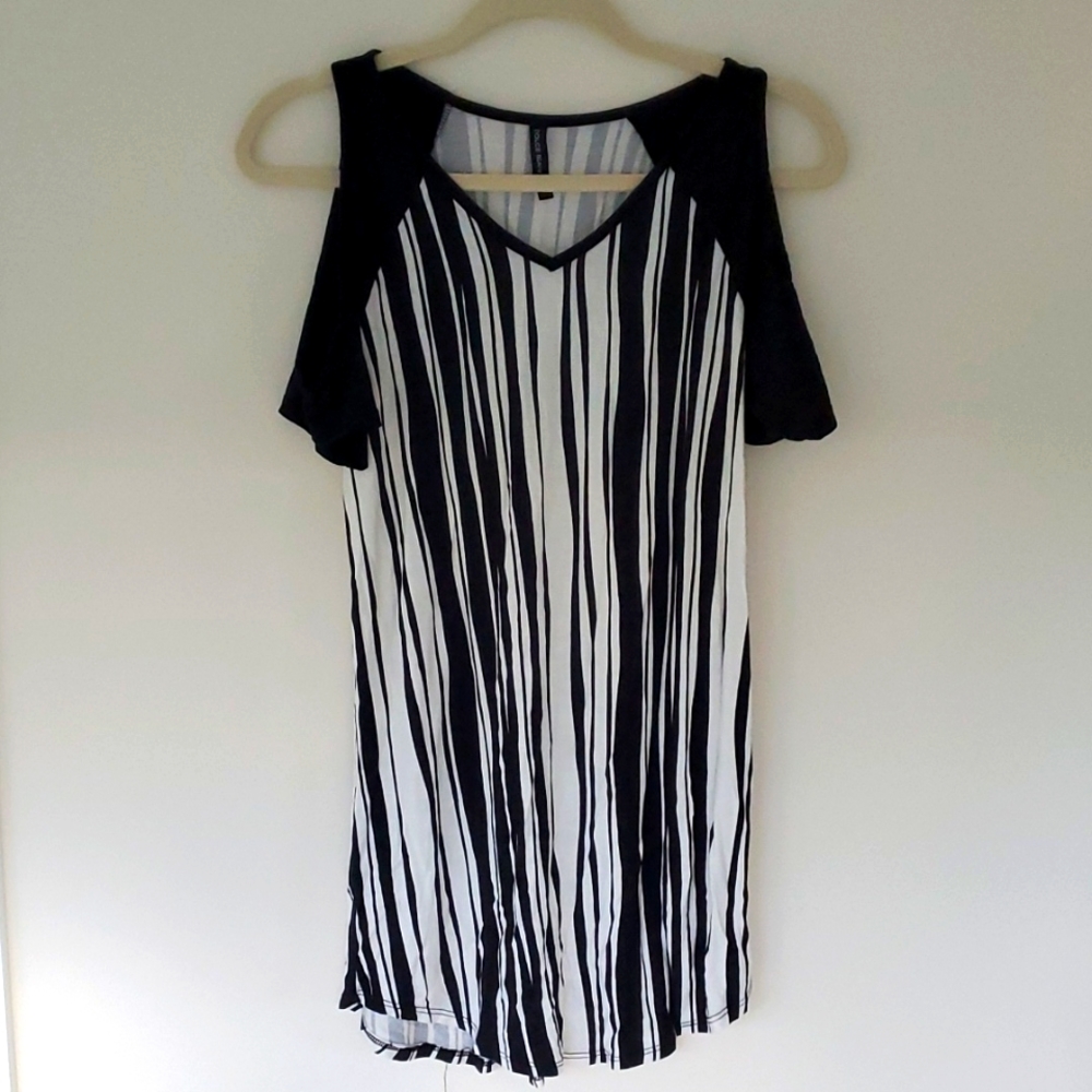 Cold shoulder dress
